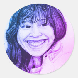 RONDE MINI STICKERS - HOLLY