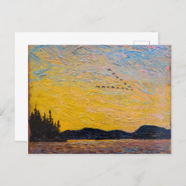 Ronde modderbaai in het meer | Tom Thomson | Briefkaart