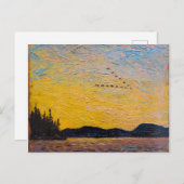 Ronde modderbaai in het meer | Tom Thomson | Briefkaart (Voorkant / Achterkant)