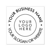 Ronde moderne bedrijfs aangepaste logo website  zelfinktende stempel (Design)
