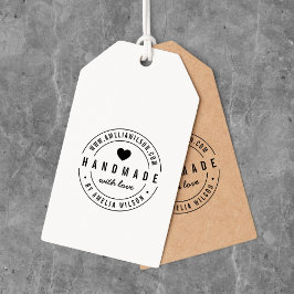 Ronde moderne, veelzijdige website die is gemaakt   zelfinktende stempel