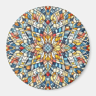 Ronde mozaïek magneet