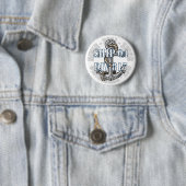 Ronde NAVY-pin Button 5,7 Cm (In situ)