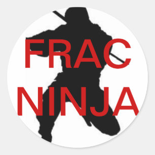 ronde ninja-sticker sticker