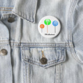 Ronde NReluctant Lolliepop Button (In situ)