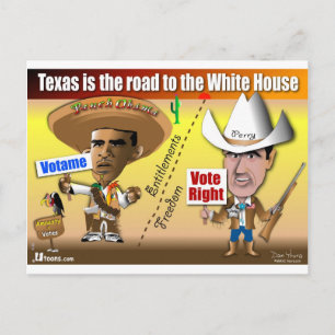 Ronde omhoog balk briefkaart