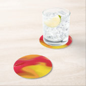 Ronde Onderzetter Marmer 5 Art Design Set (Insitu)