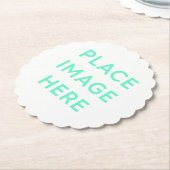Ronde Onderzetters met schuine randen (Gekanteld)