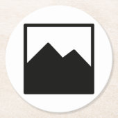 Ronde Onderzetters Sjabloon (Voorkant)