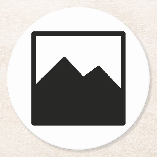 Ronde Onderzetters Sjabloon (Voorkant)