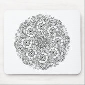 Ronde ontwerpmodule muismat (Voorkant)