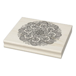 Ronde ontwerpmodule rubberstempel