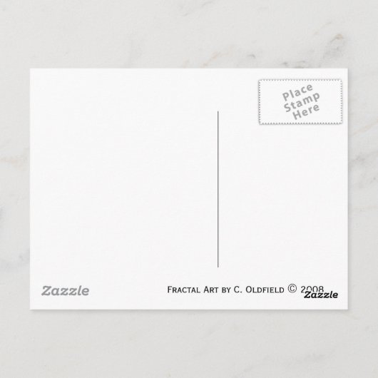 Ronde over briefkaart (Achterkant)