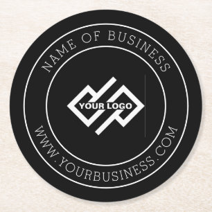 Ronde Pa, rondom KRonde Pa, op maat van zakelijke  Ronde Kartonnen Onderzetter