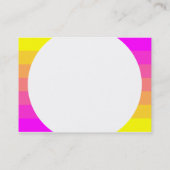 Ronde paneel - kleurovergang 01 visitekaartje (Achterkant)