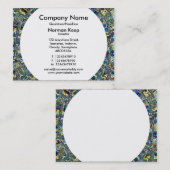 Ronde paneel - Rimpels Visitekaartje (Voorkant / Achterkant)