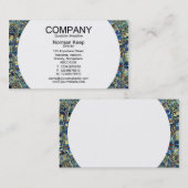 Ronde paneel - Rimpels Visitekaartje (Voorkant / Achterkant)