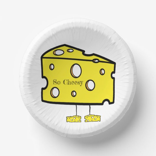 Ronde papieren Bord zo kauwpapier (Voorkant)