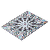 Ronde pasta Mandala Notitieboek (Linkerzijde)