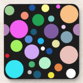 Ronde patronen bier onderzetter (Voorkant)