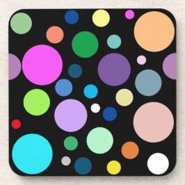 Ronde patronen bier onderzetter