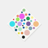 Ronde patronen servet (Hoek)