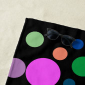 Ronde patronen strandlaken (In situ)