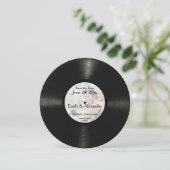 Ronde Persoonlijke foto Opslaan Datum Save The Date (Staand voorkant)