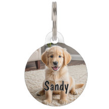 ronde pet tag