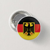 Ronde pictogramvlag Duitsland Button 3,2 Cm (Voorkant /achterkant)
