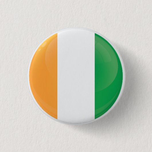 Ronde-pictogramvlag Ierland Ronde Button 3,2 Cm (Voorkant)