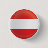 Ronde-pictogramvlag Oostenrijk Ronde Button 3,2 Cm (Voorkant)