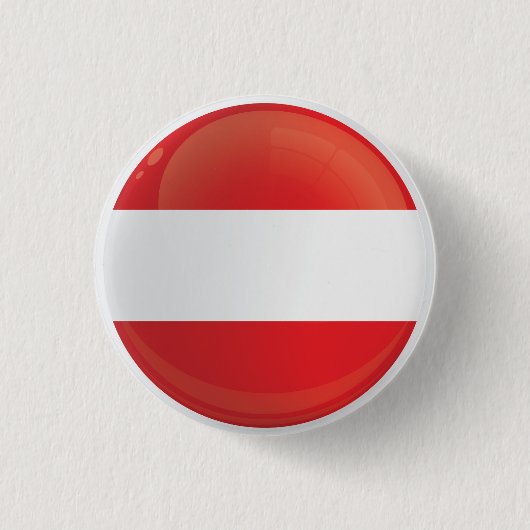 Ronde-pictogramvlag Oostenrijk Ronde Button 3,2 Cm (Voorkant)