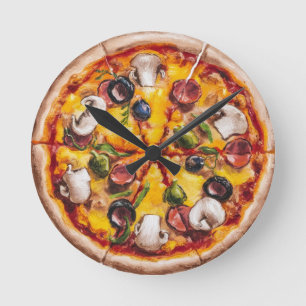 Ronde Pizza Klok