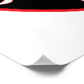 Ronde Polska Canada Red Eagle Poster (Hoek)