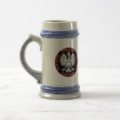 Ronde Poolse adelaar Bierpul (Links)