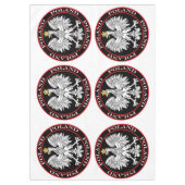 Ronde Poolse adelaar Tafelkleed (Voorkant)