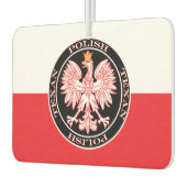 Ronde Poolse Texan Eagle Luchtverfrisser (Links)