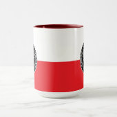 Ronde Poolse Texan Eagle Mok (Midden)