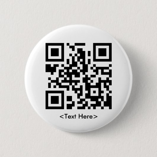 Ronde QR-Button Button 5,7 Cm (Voorkant)