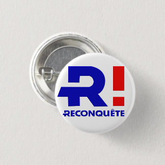 Ronde rand 32 mm, Zemmour President 2022 Ronde Button 3,2 Cm