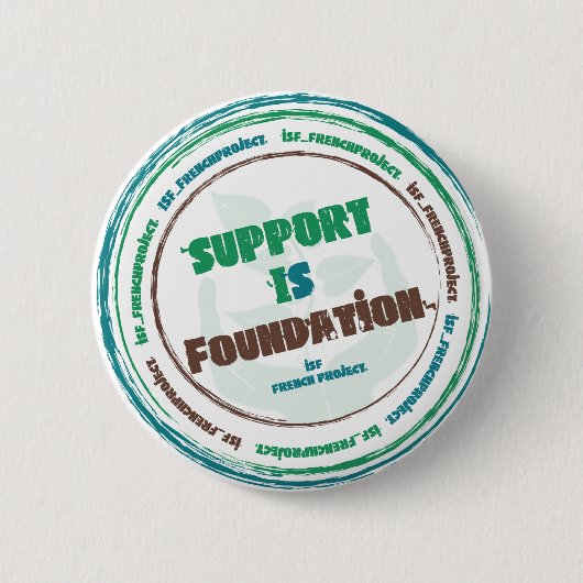 Ronde rand 5,7 cm ronde button 5,7 cm (Voorkant)