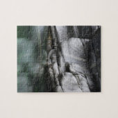 Ronde Rock Cliff door Verzasca River Legpuzzel (Horizontaal)