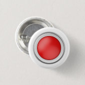 Ronde rode noodknop ronde button 3,2 cm (Voorkant /achterkant)