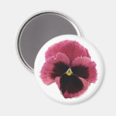 Ronde rode panty magneet (Voorkant / Achterkant)