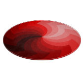 Ronde Rood Weduwen Glass Cutting Board Snijplank (Hoek)