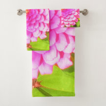  Ronde Roze Zinnia in de zomertuin