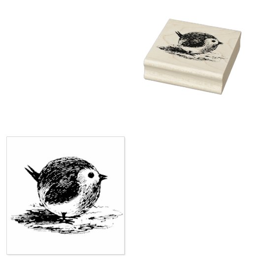 Ronde  rubberen kunststempel rubberstempel (Gestempeld)