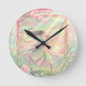 Ronde Sakura klok (Voorkant)