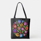 Ronde samenstelling Poolse folklore  Tote Bag (Achterkant)